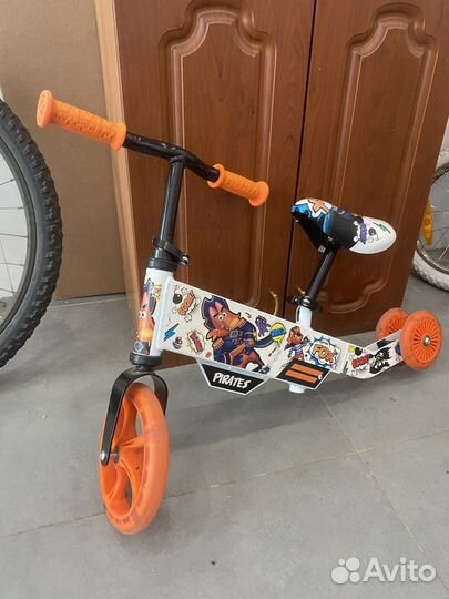 Беговел трансформер small rider turbo bike