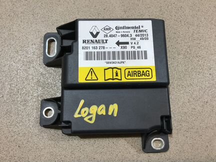 Блок управления Air Bag Рено Логан 2005-2014
