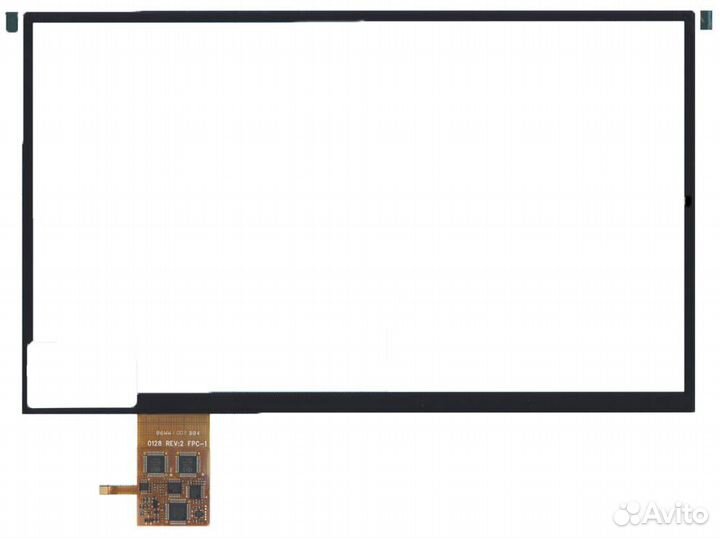 Тачскрин 0128 Rev:2 FPC-1 черный