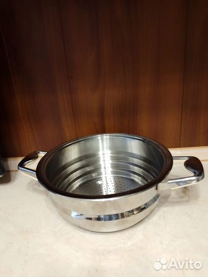 Пароварка zepter+редукционное кольцо с теркой