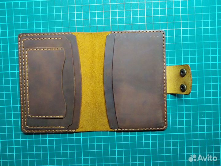 Обложка для документов. Натуральная кожа