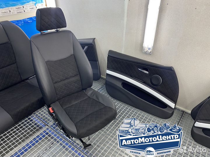 Салон BMW E90 в сборе с дверными картами