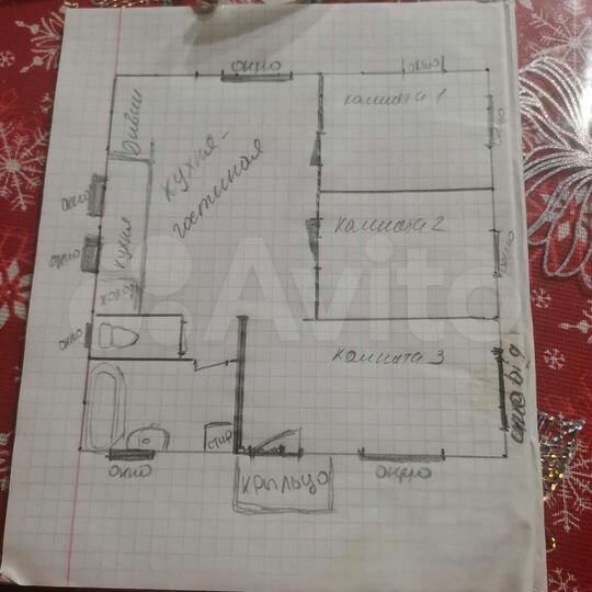 Дом 81 м² на участке 8 сот.