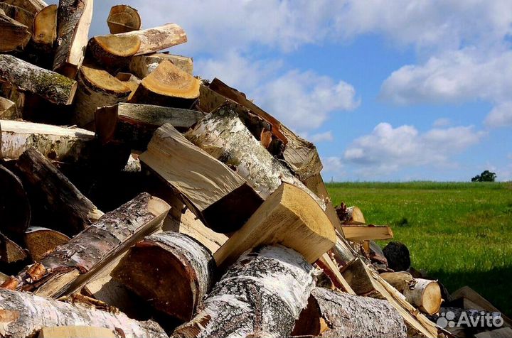 Дрова подсушенные