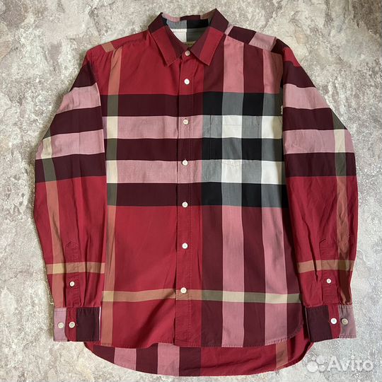 Burberry Brit Shirt Red Chief keef