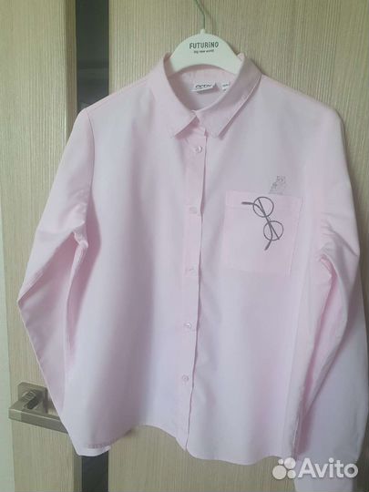 Блуза для девочки размер 140,в отличном состоянии