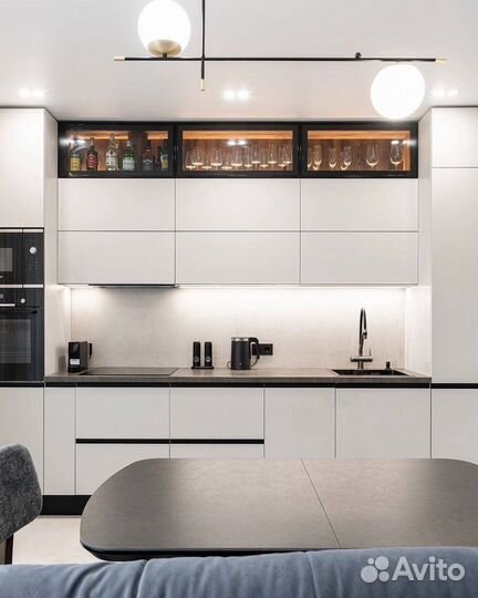 Кухня прямая под ключ