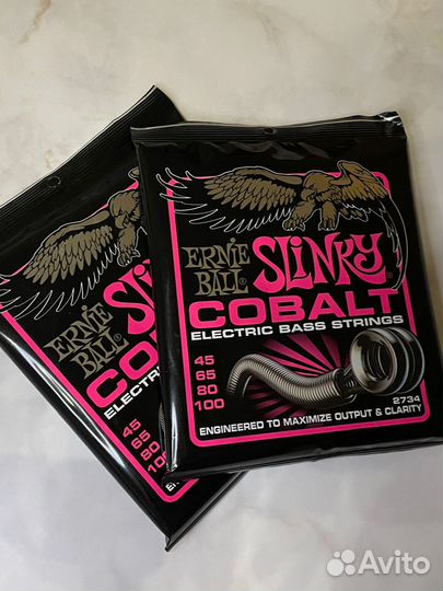 Струны Ernie Ball 2734 для бас-гитары 45-100