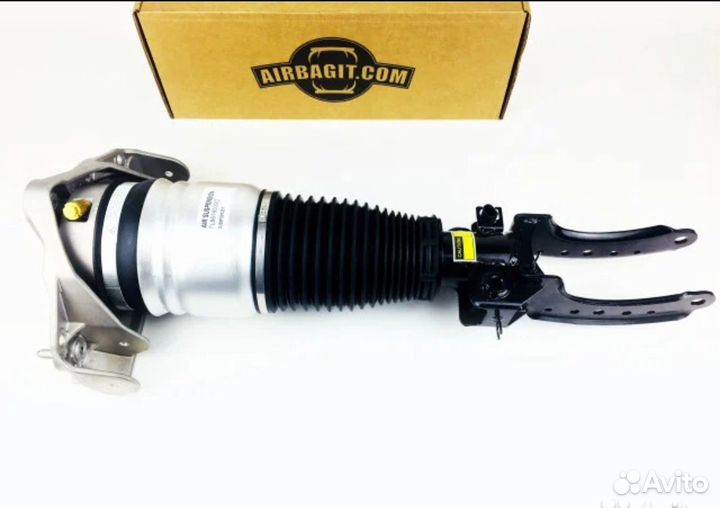 Передняя левая пневмостойка VW touareg