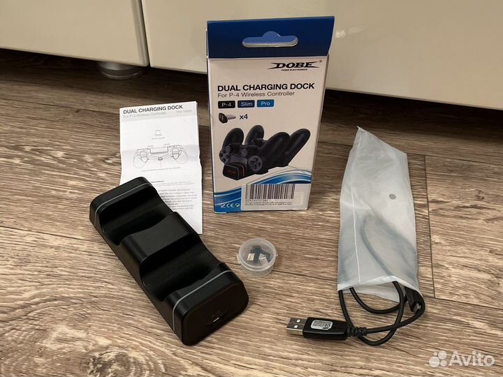 Зарядное устройство dobe на PS4