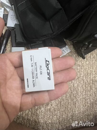 Аккумуляторы для фотоаппаратов Nikon Canon Sony