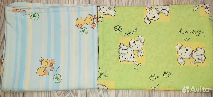Комплект постельного белья в детскую кроватку