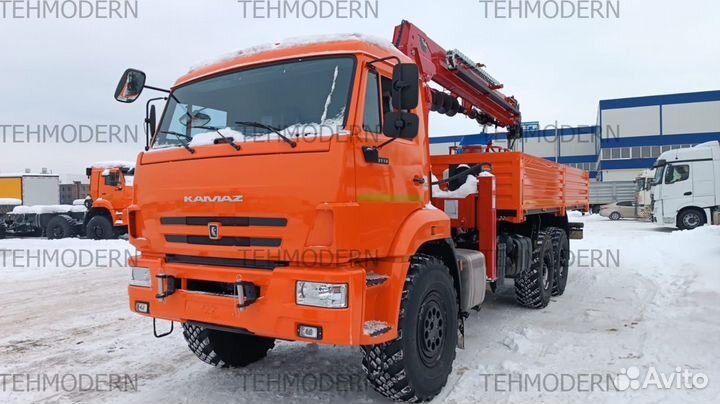 КАМАЗ 43118-3027-50 с КМУ, 2024