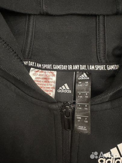 Олимпийка Adidas на мальчика 3-4 года 104 см