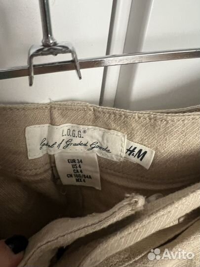 Шорты H&M 42р. В идеале, лен/вискоза