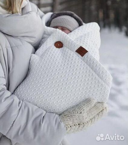 Конверт одеяло на выписку loom