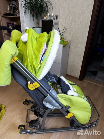 Коляска санки