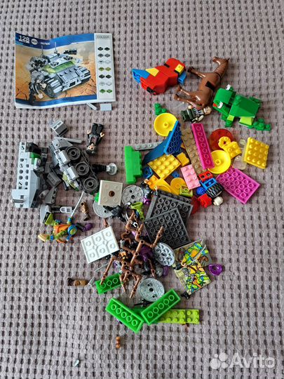 Лего картонный короб