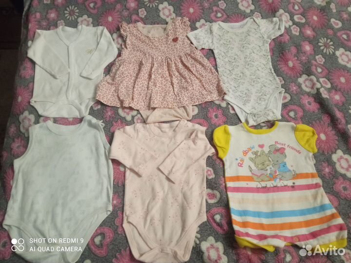 Вещи пакетом на девочку