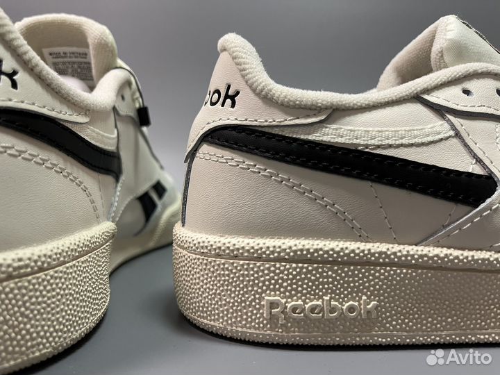 Reebok classic leather кожаные кроссовки мужские