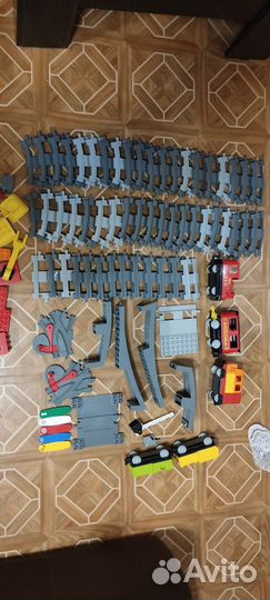 Lego лего дупло железная дорога