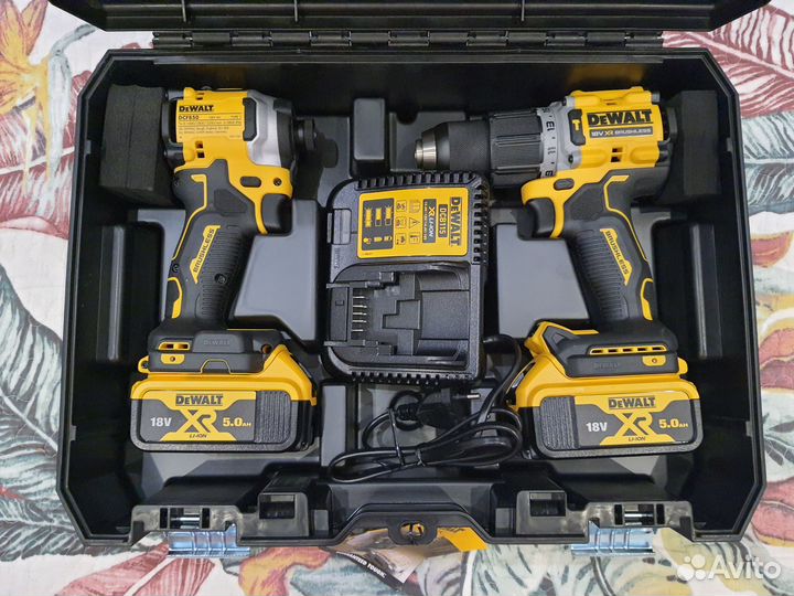 Кейс DeWalt DCD800/805 + DCF850 на два инструмента