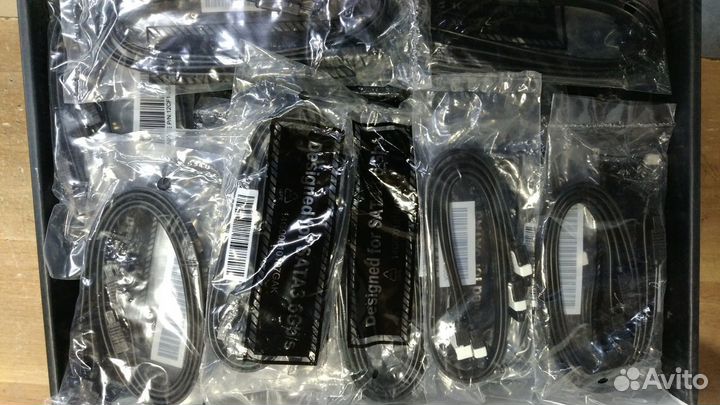 Кабель 5bites SATA - SATA (sata3-7PL50A), черный