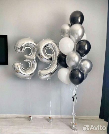 Гелевые шары с индивидуальной надписью