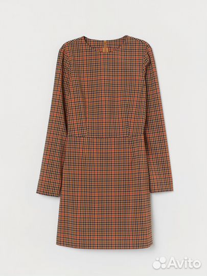 Платье h&m в клетку новое