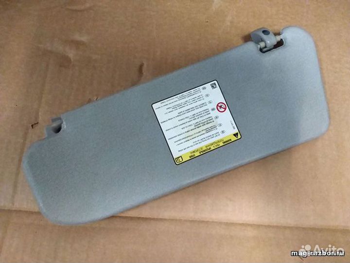 Козырек солнцезащитный правый Chevrolet Aveo, I