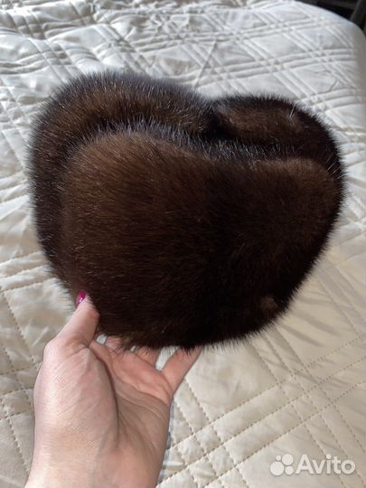 Мужская норковая шапка