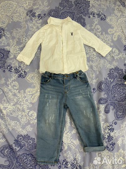 Рубашка белая