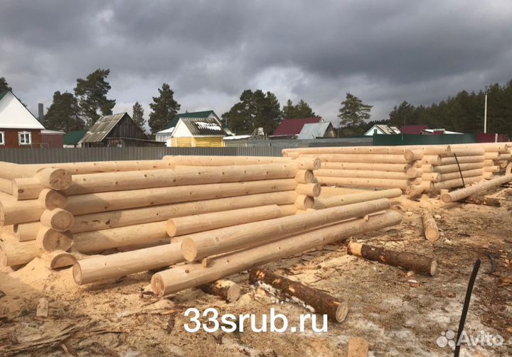 Срубы. Дома из бревна ручной рубки