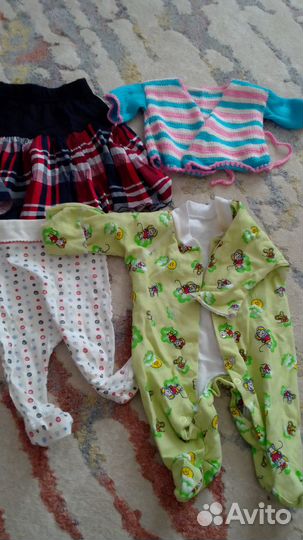Детские вещи пакетом для девочек