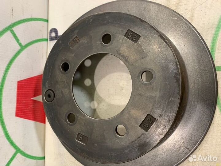 Диск тормозной задний Mitsubishi Lancer 10 CY3A