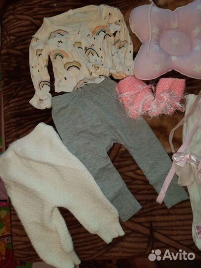 Вещи на девочку от 0до 3 месяцев