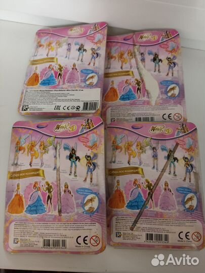 Винкс (winx) фигурки и журналы с косметикой