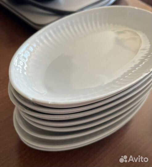 Блюдце овальное