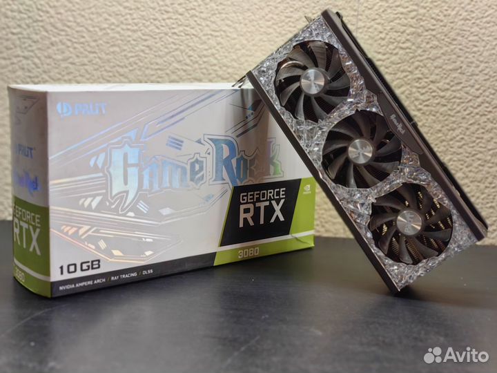 Видеокарта RTX 3080 Palit GameRock OC