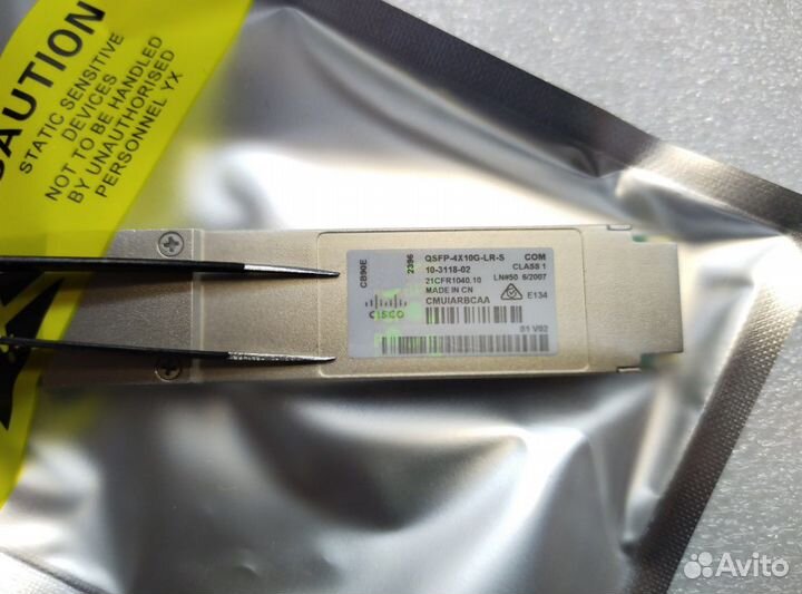 Модуль Cisco qsfp-4X10G-LR-S