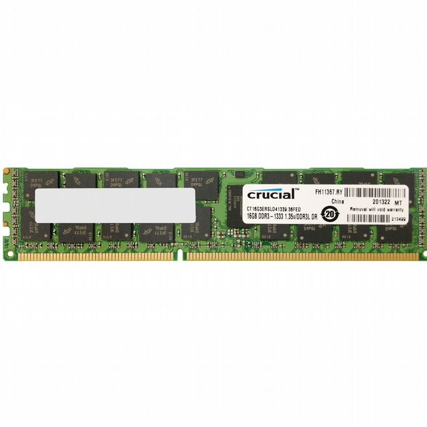 [CT16G3ERSLD41339.36FED] Оперативная Память Crucial Ct16g3ersld41339.36fed