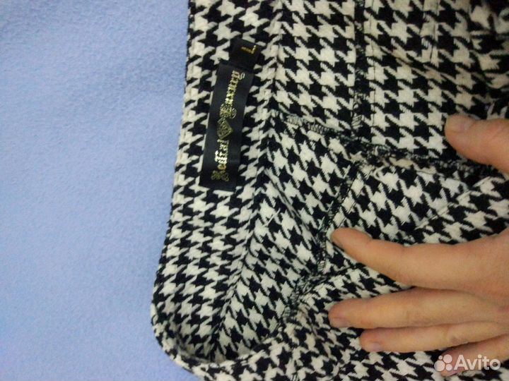 Шорты из шерстяной ткани