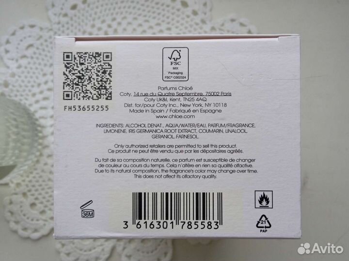 Парфюм Chloe Atelier Des Fleurs iris