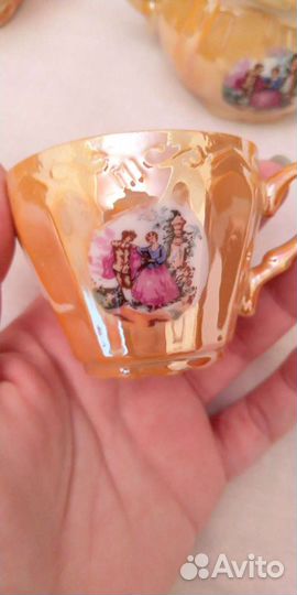 Сервиз кофейный на 6 персон новый