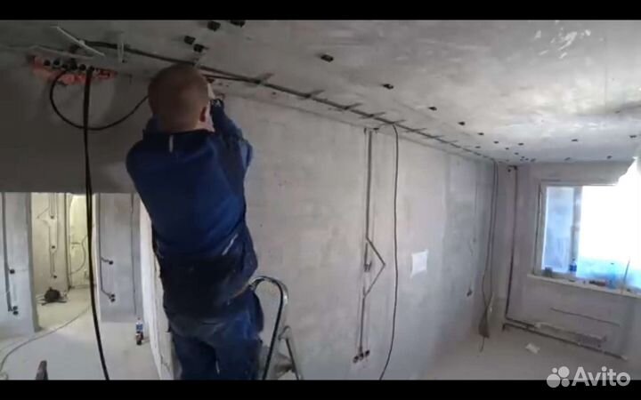 Электромонтажные работы,услуги электрика
