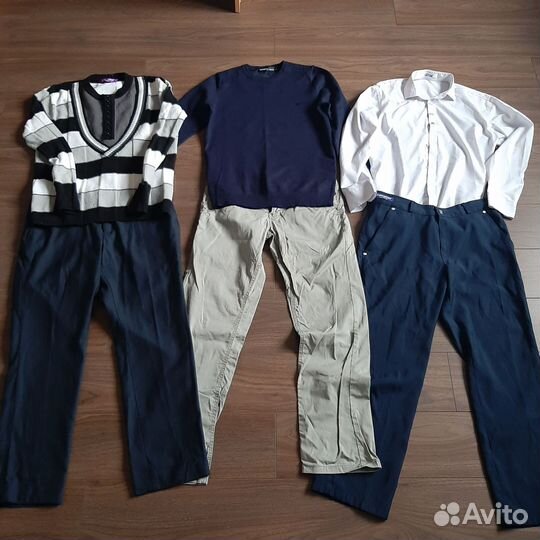 Брюки, кофты, баллоневые брюки - одежда пакетом