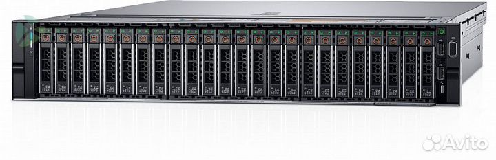 Сервер Dell PowerEdge R740 / 2 х Intel Xeon Silver