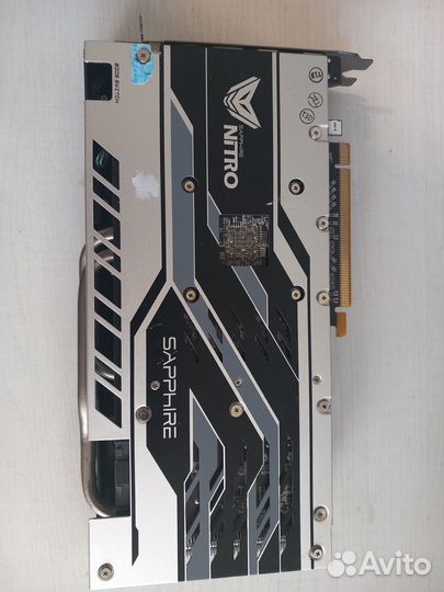 Видеокарта sapphire RX 580 8GB nitro +