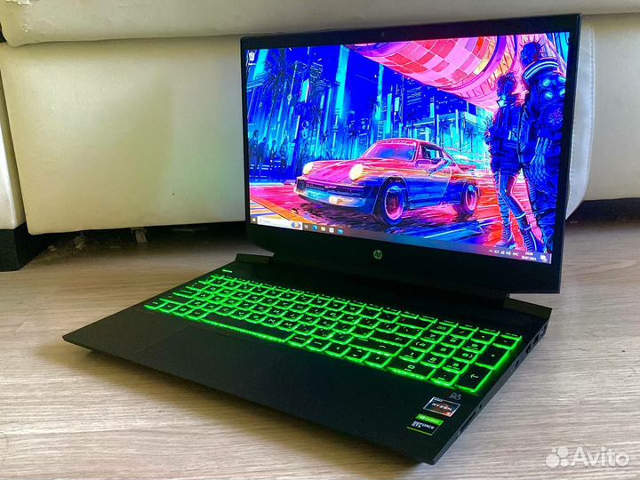 Игровой HP pavilion Gaming GTX1650/Ryzen 5/SSD512