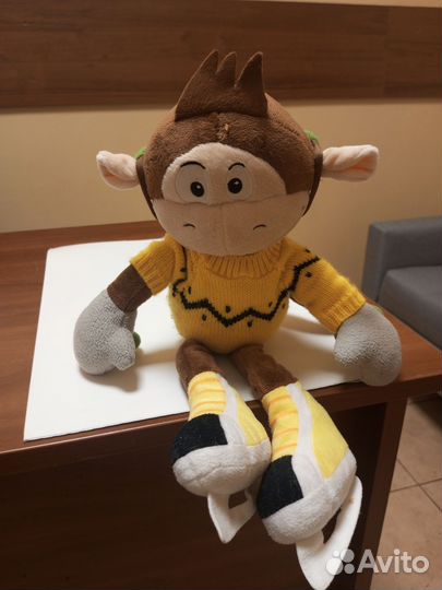Обезьяны игрушка мягкая
